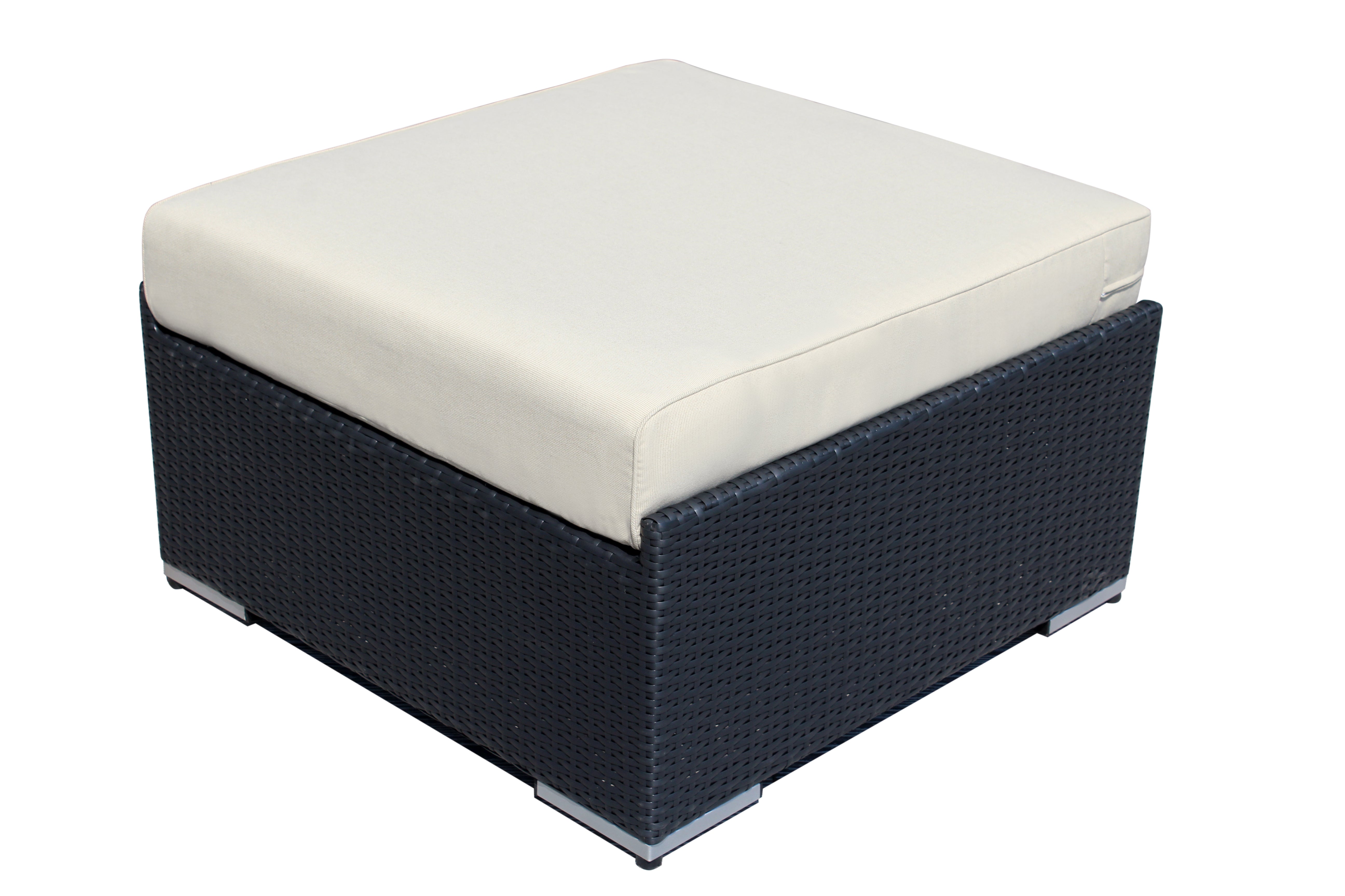 Fully Assembled RainShield Patio Furniture - Ohana Outdoor Ottoman