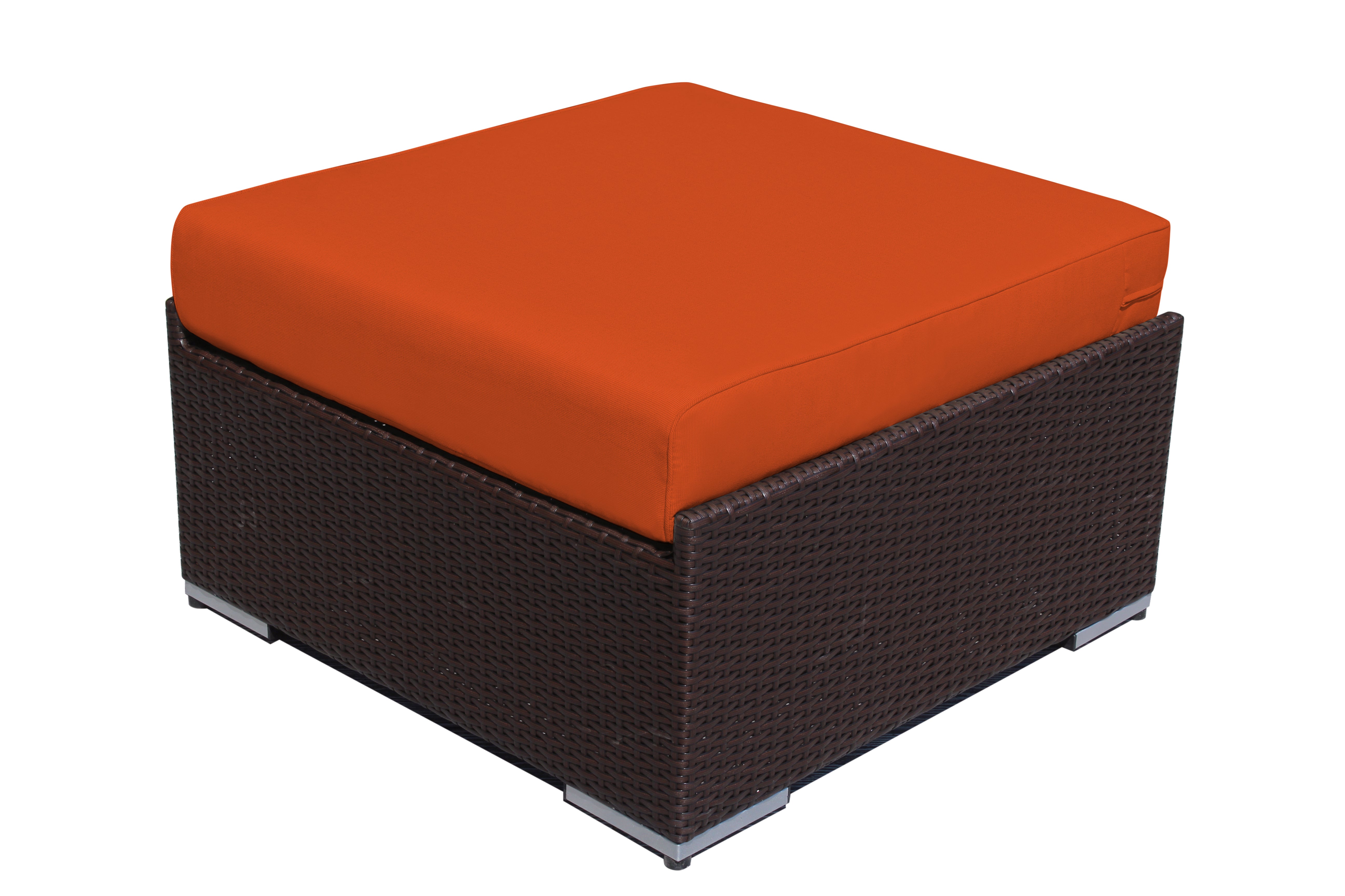 Fully Assembled RainShield Patio Furniture - Ohana Outdoor Ottoman