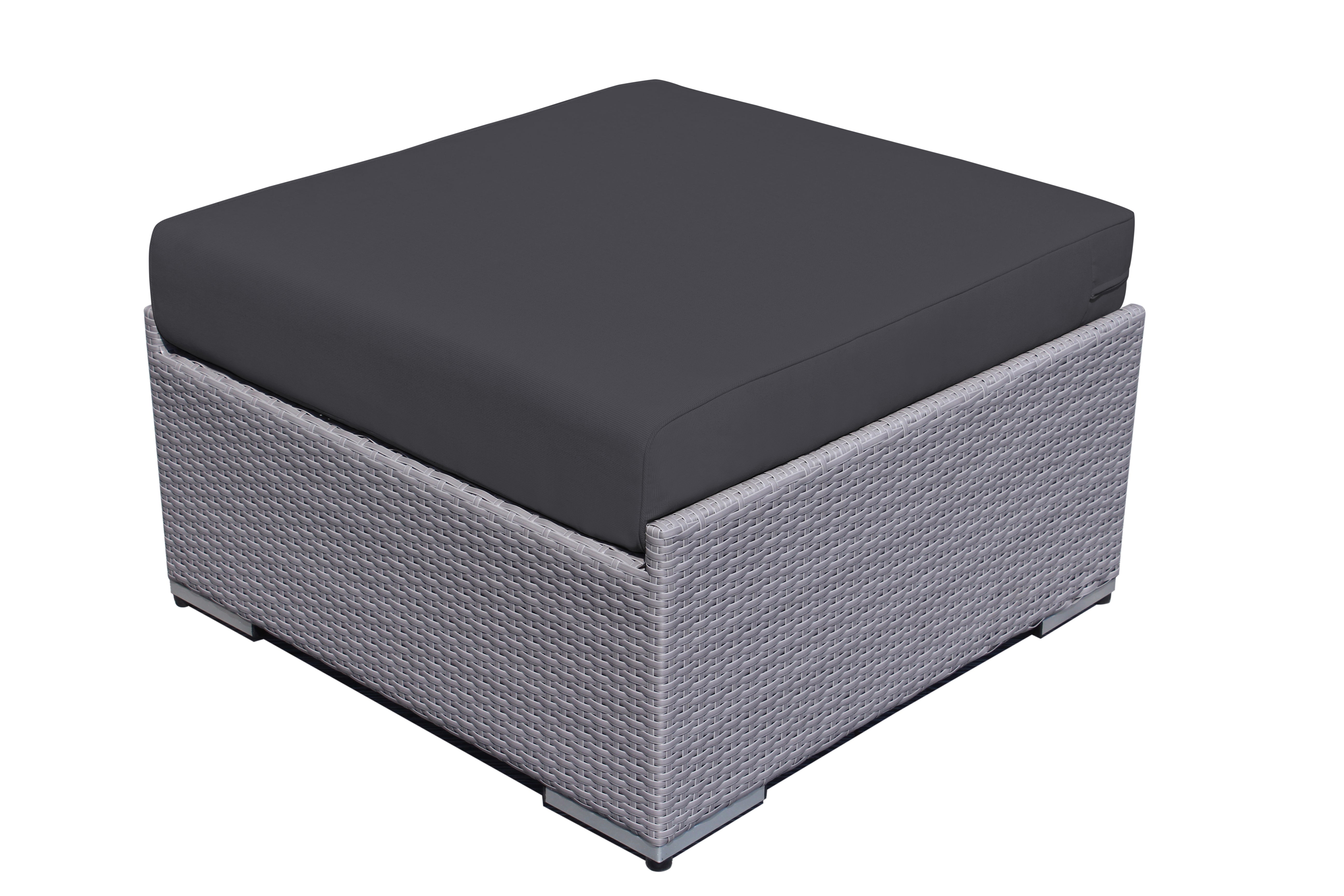 Fully Assembled RainShield Patio Furniture - Ohana Outdoor Ottoman
