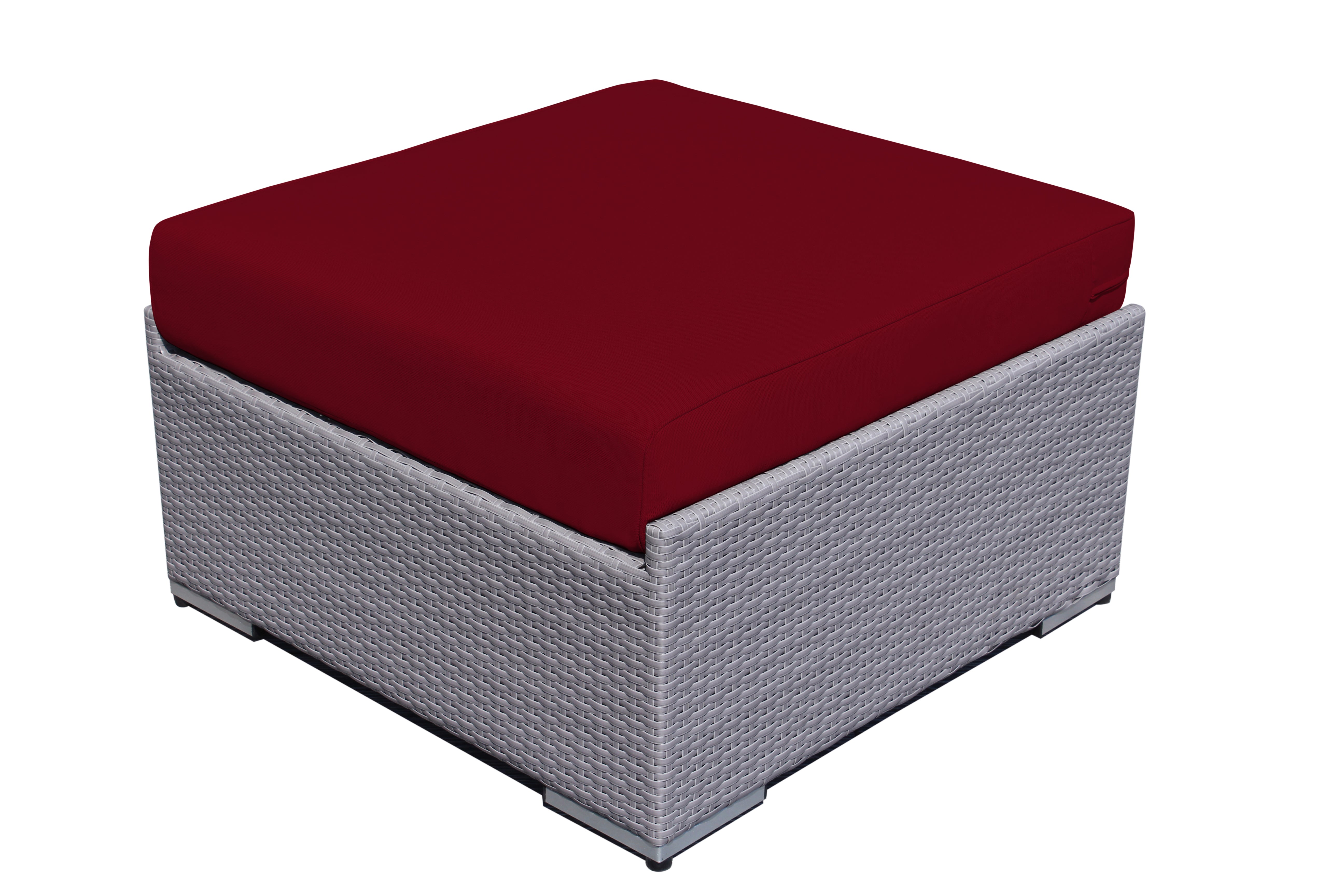 Fully Assembled RainShield Patio Furniture - Ohana Outdoor Ottoman