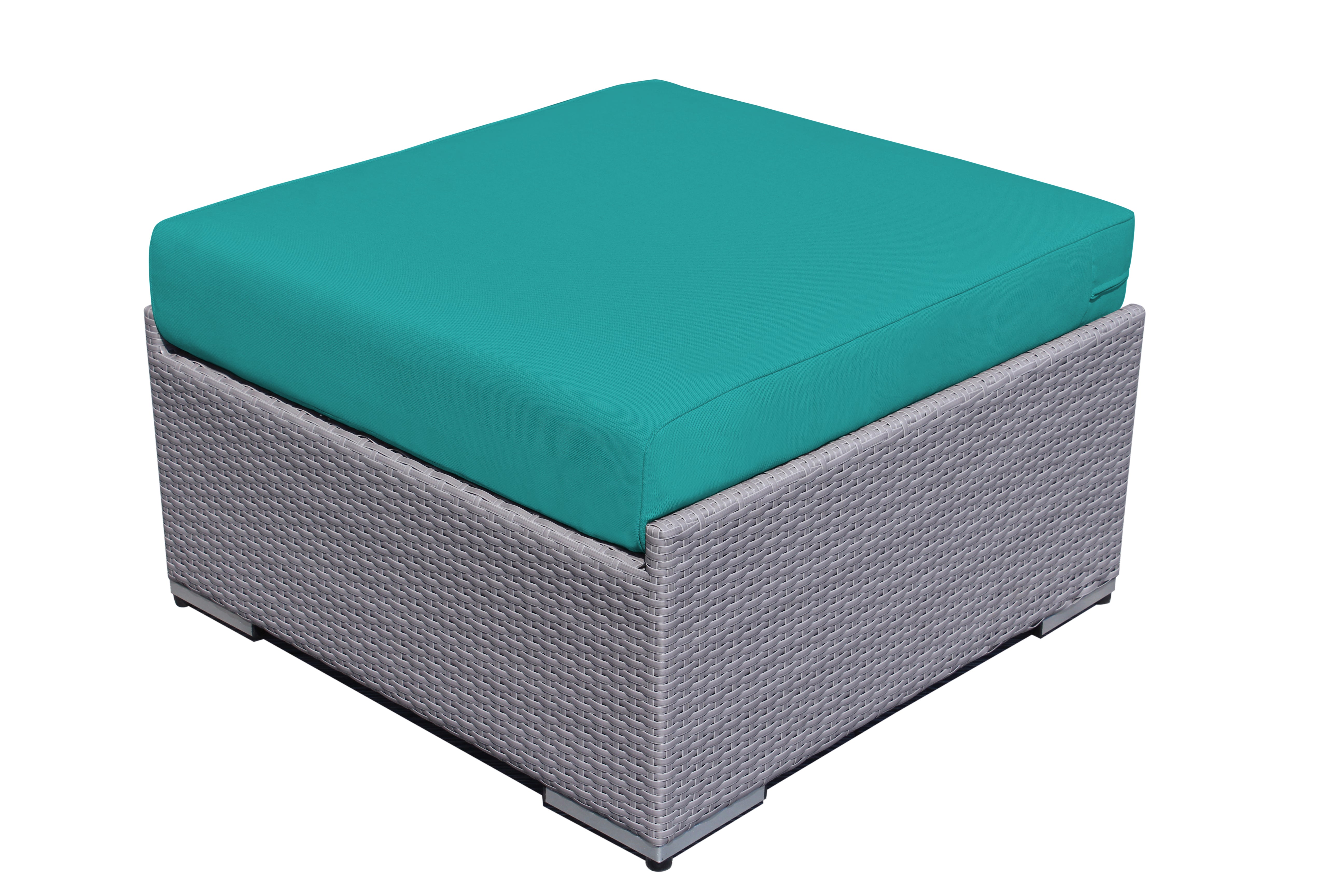 Fully Assembled RainShield Patio Furniture - Ohana Outdoor Ottoman