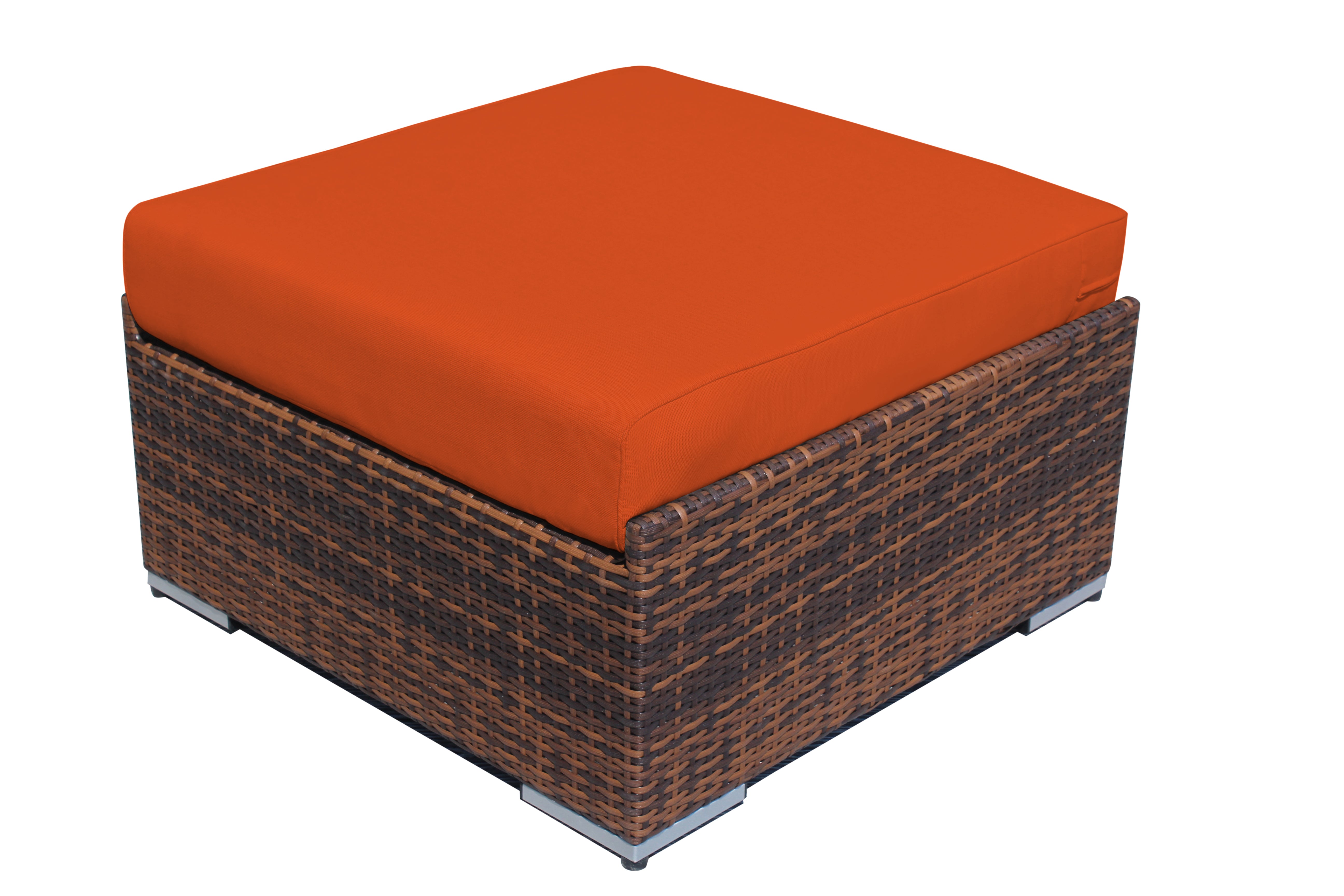 Fully Assembled RainShield Patio Furniture - Ohana Outdoor Ottoman