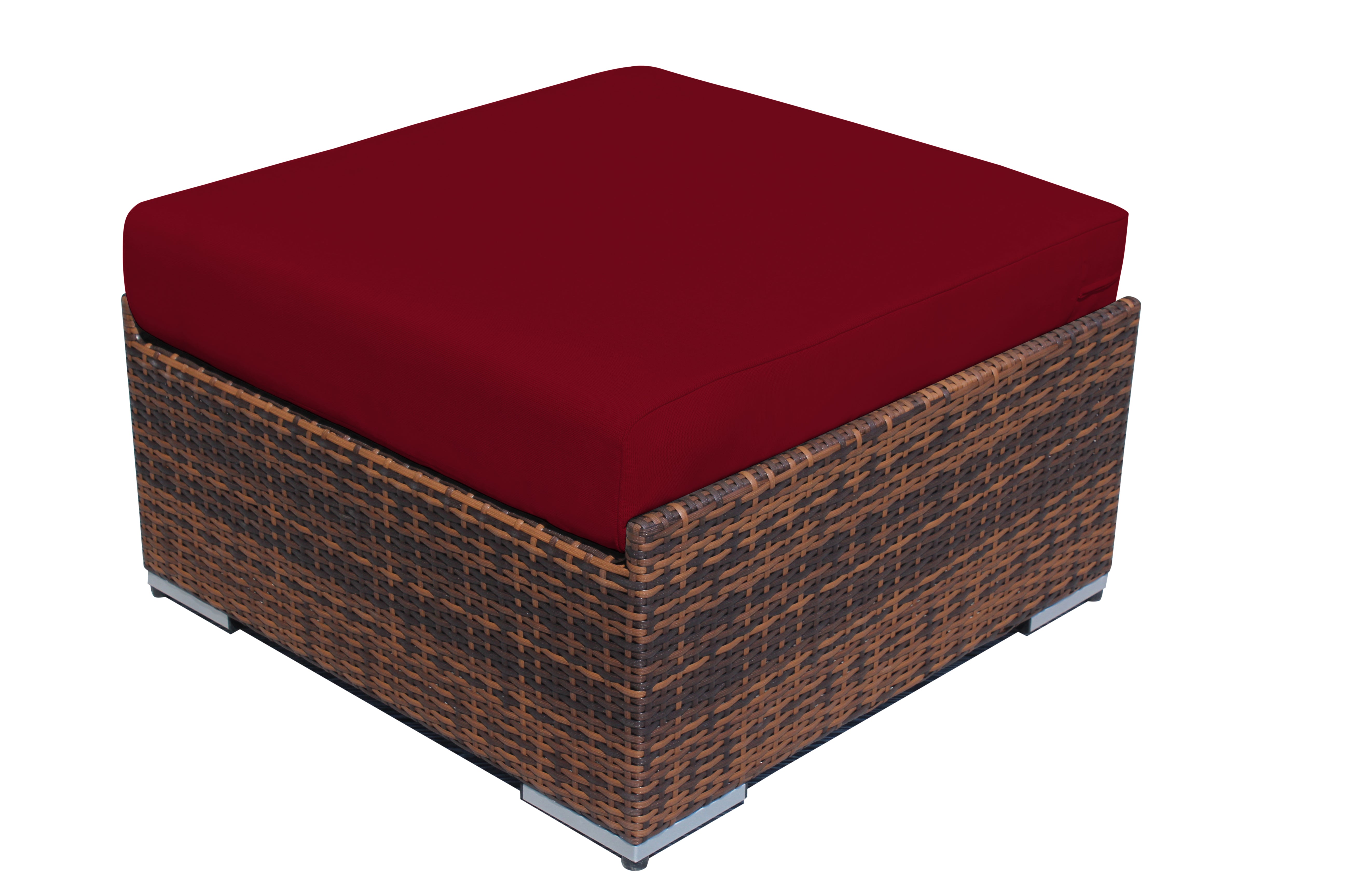 Fully Assembled RainShield Patio Furniture - Ohana Outdoor Ottoman