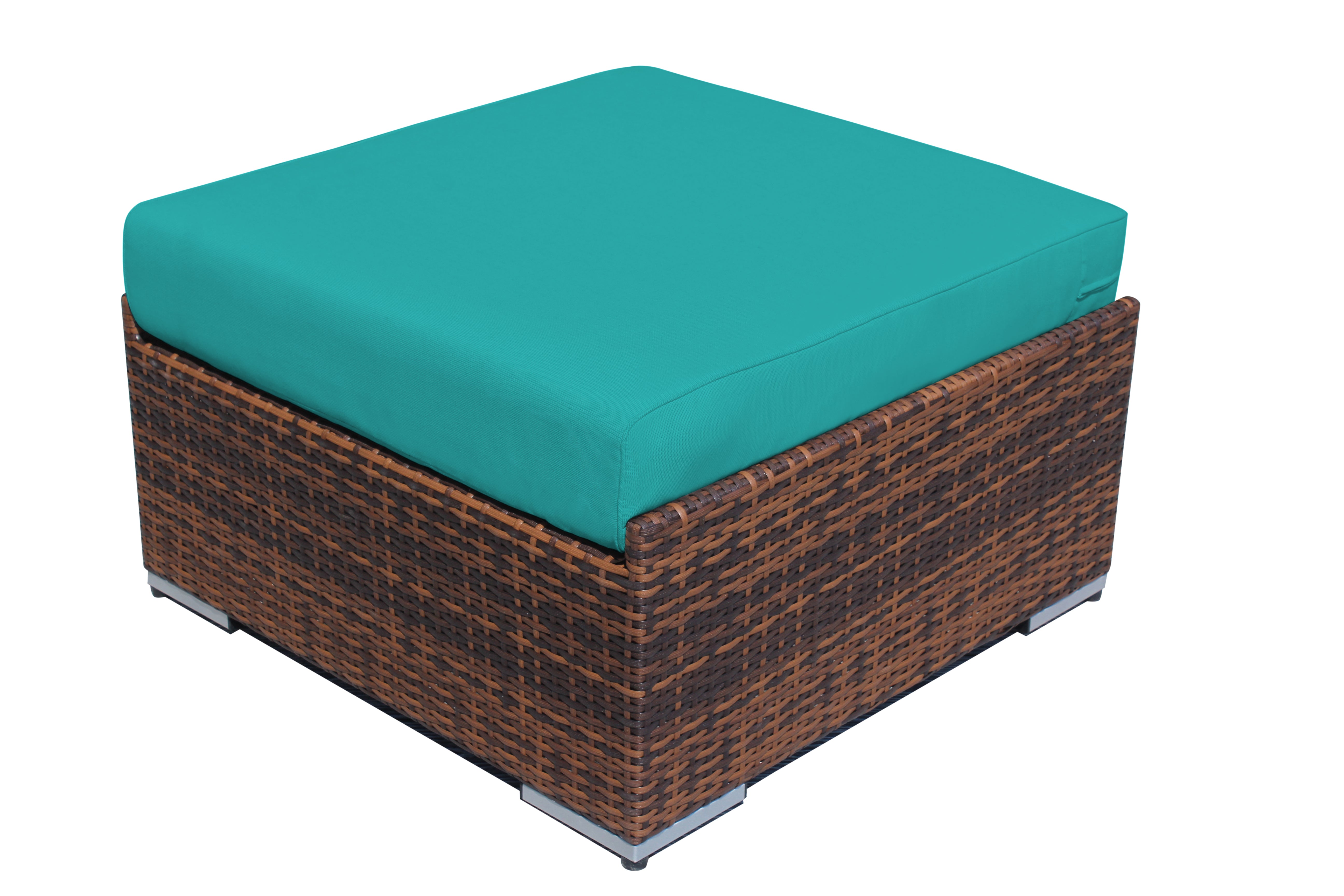 Fully Assembled RainShield Patio Furniture - Ohana Outdoor Ottoman