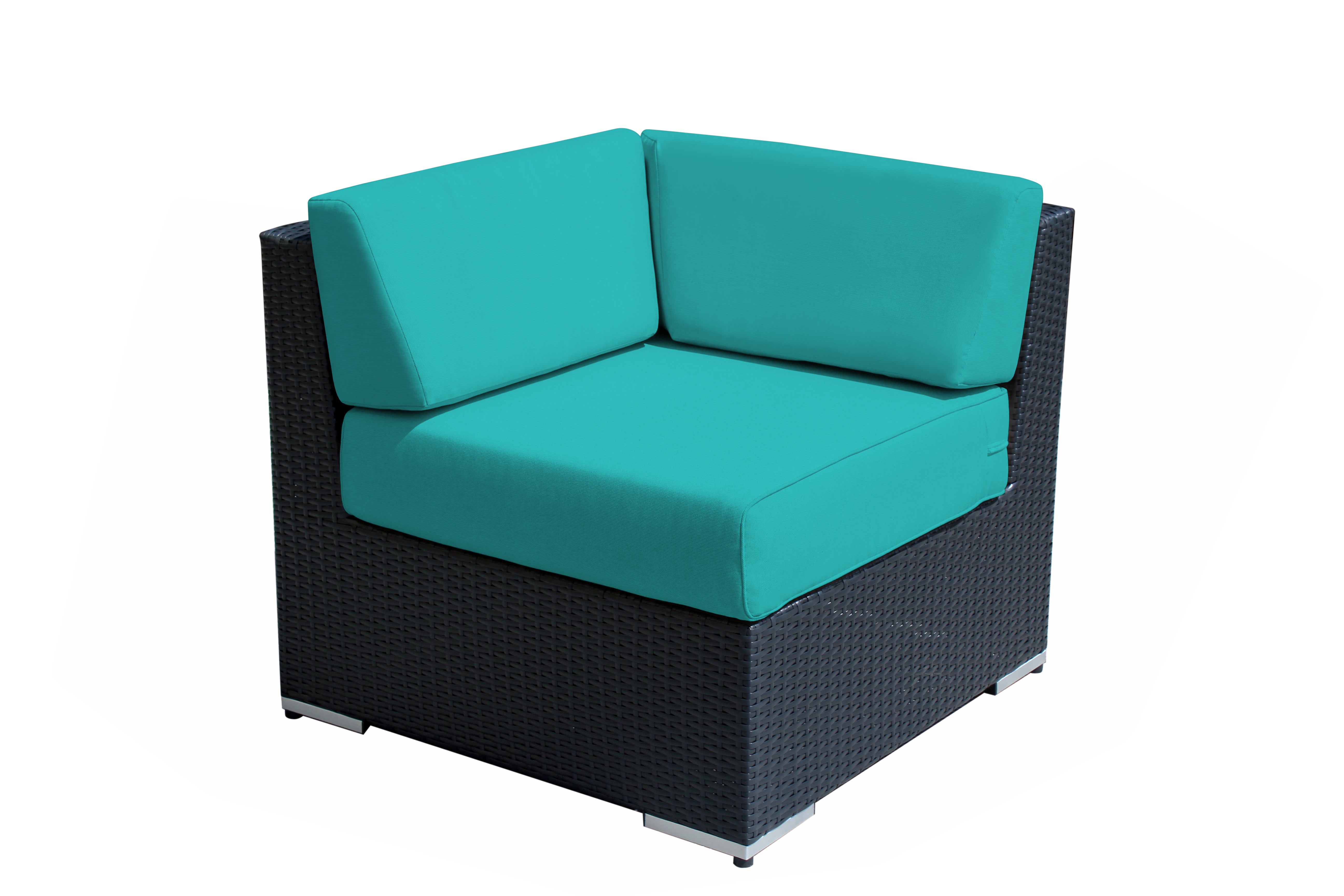 Fully Assembled RainShield Patio Furniture - Ohana Corner Chair