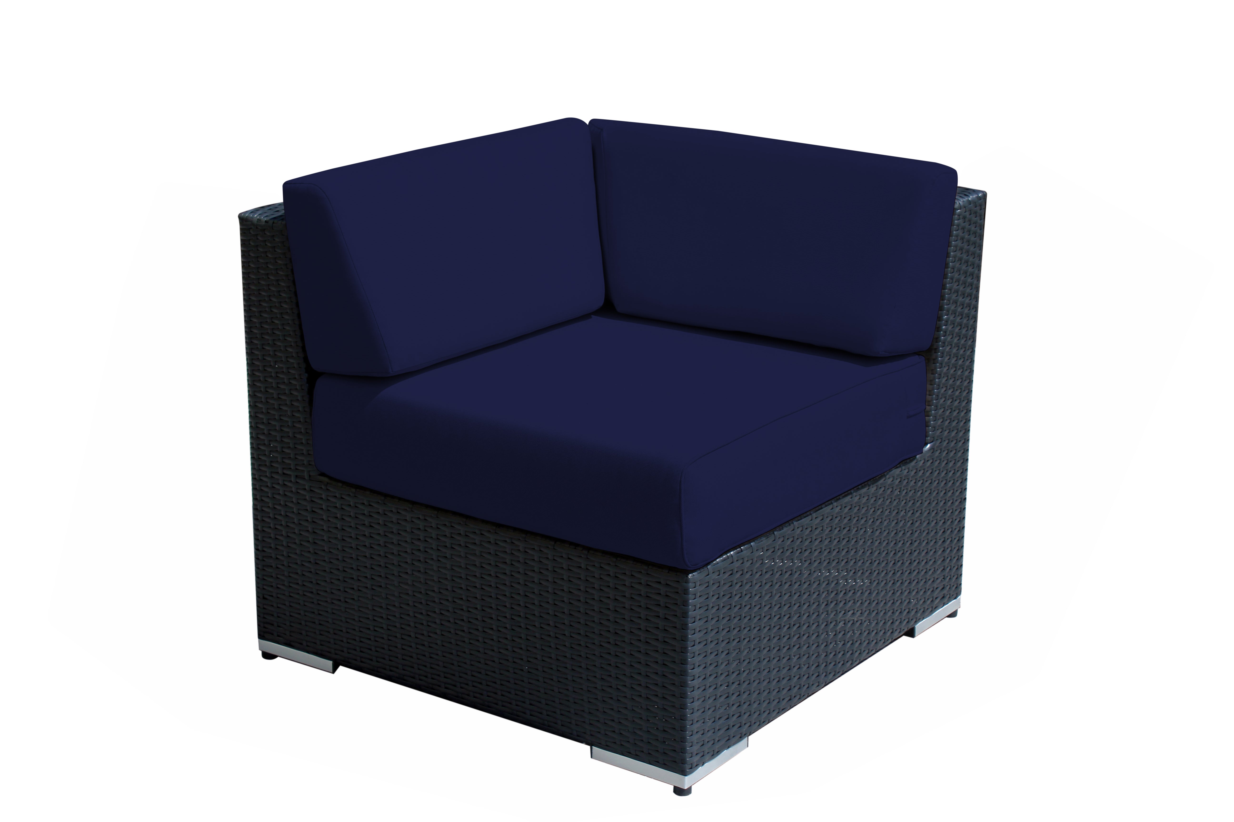 Fully Assembled RainShield Patio Furniture - Ohana Corner Chair