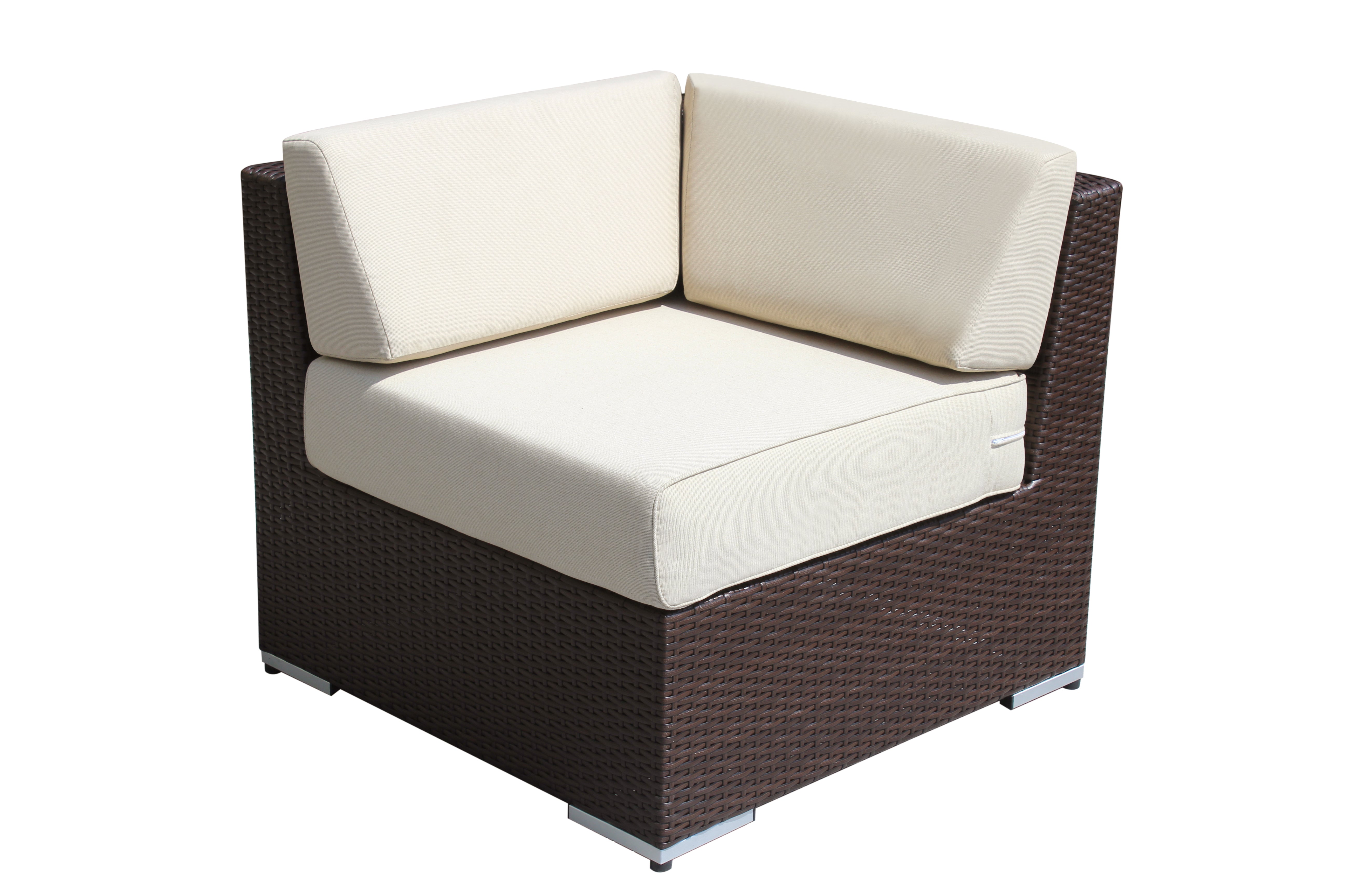 Fully Assembled RainShield Patio Furniture - Ohana Corner Chair
