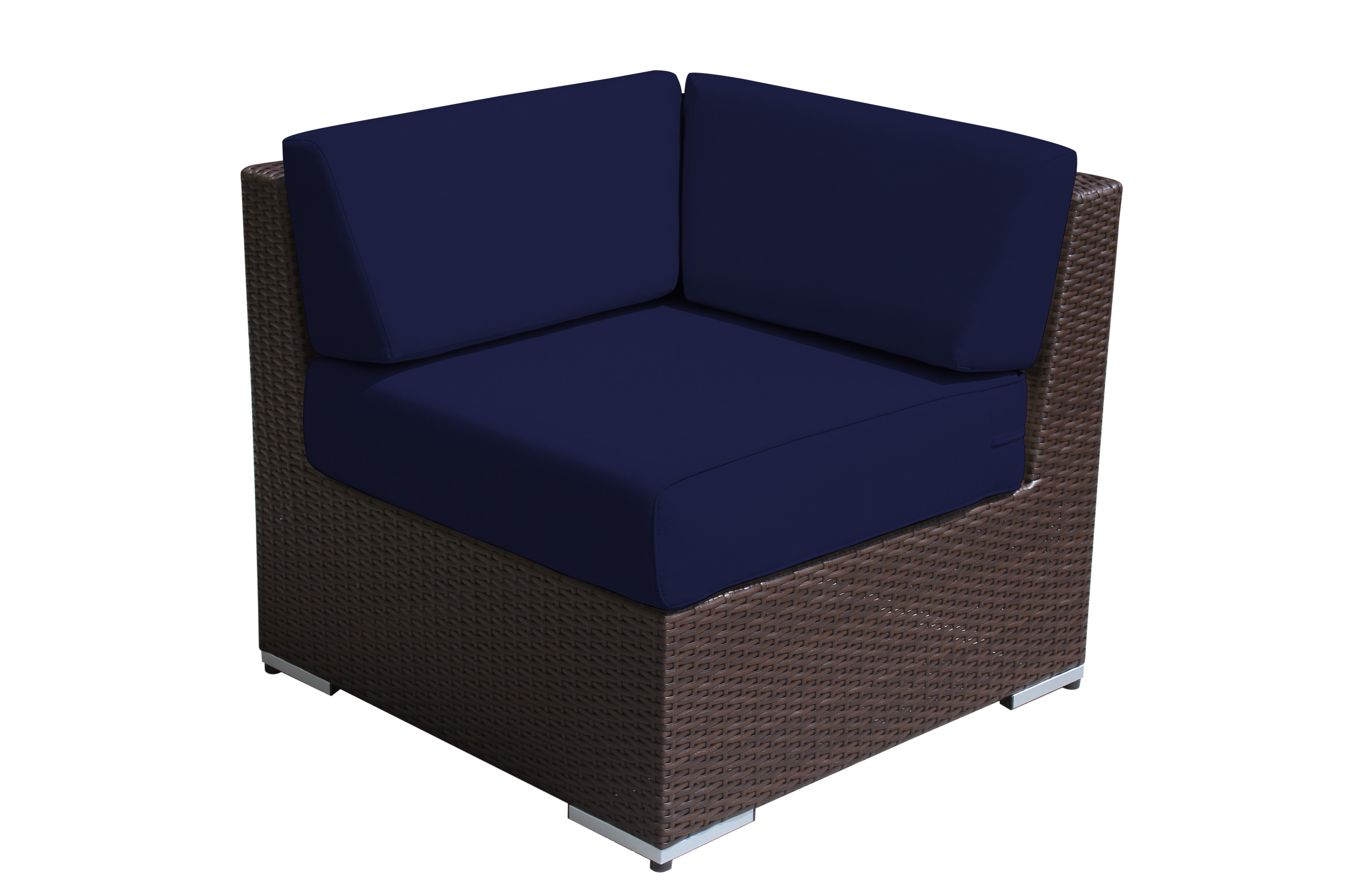 Fully Assembled RainShield Patio Furniture - Ohana Corner Chair