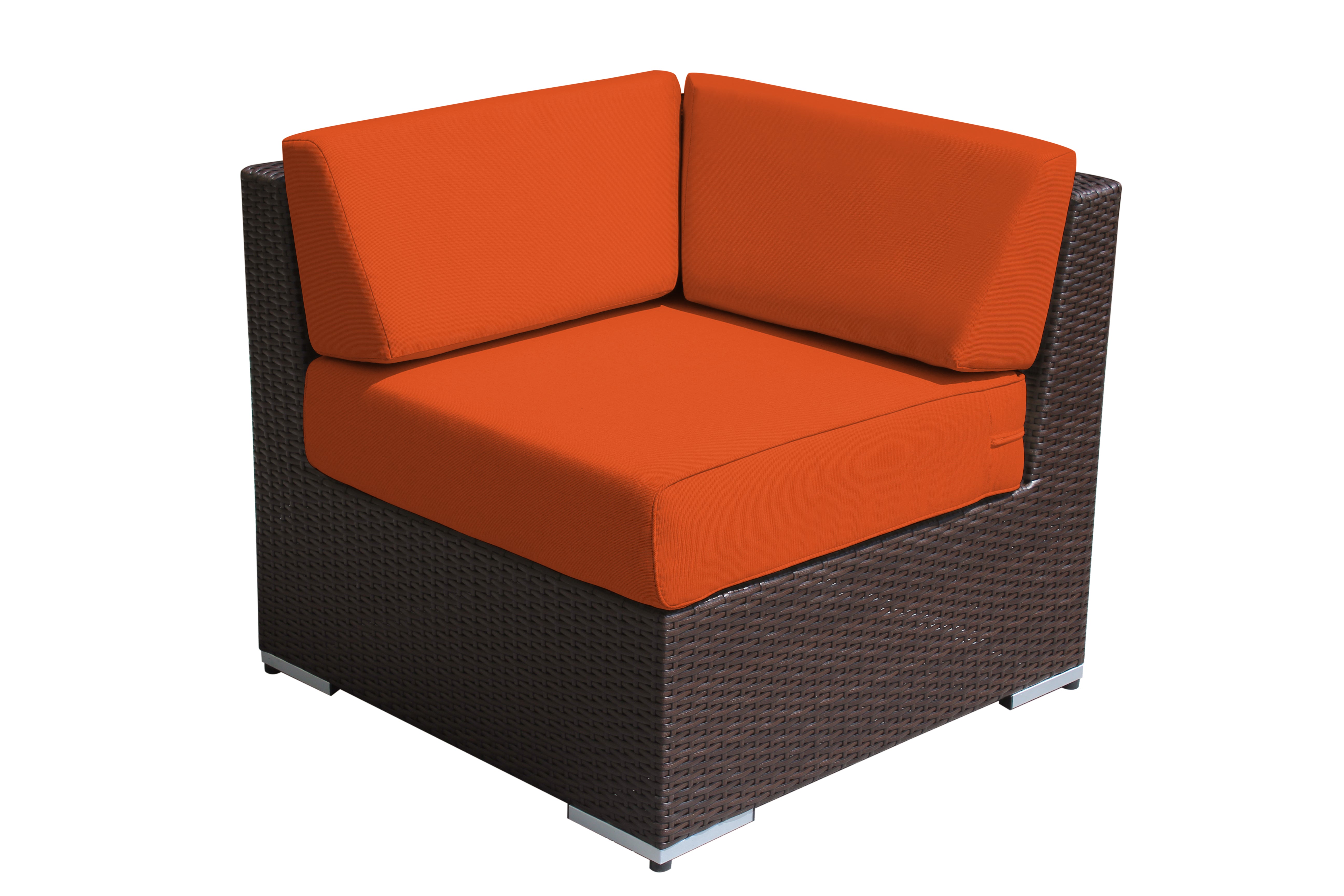 Fully Assembled RainShield Patio Furniture - Ohana Corner Chair