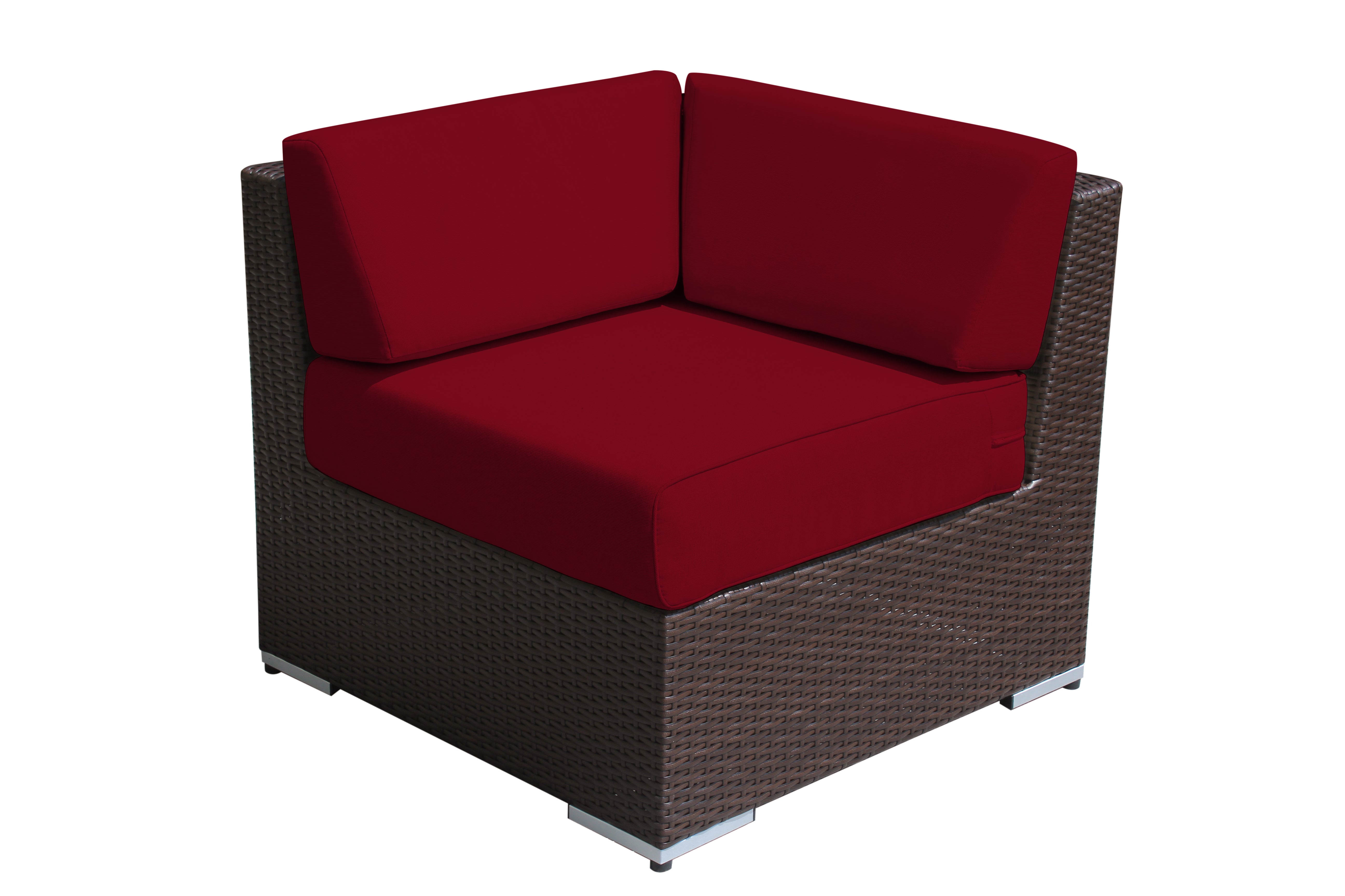 Fully Assembled RainShield Patio Furniture - Ohana Corner Chair