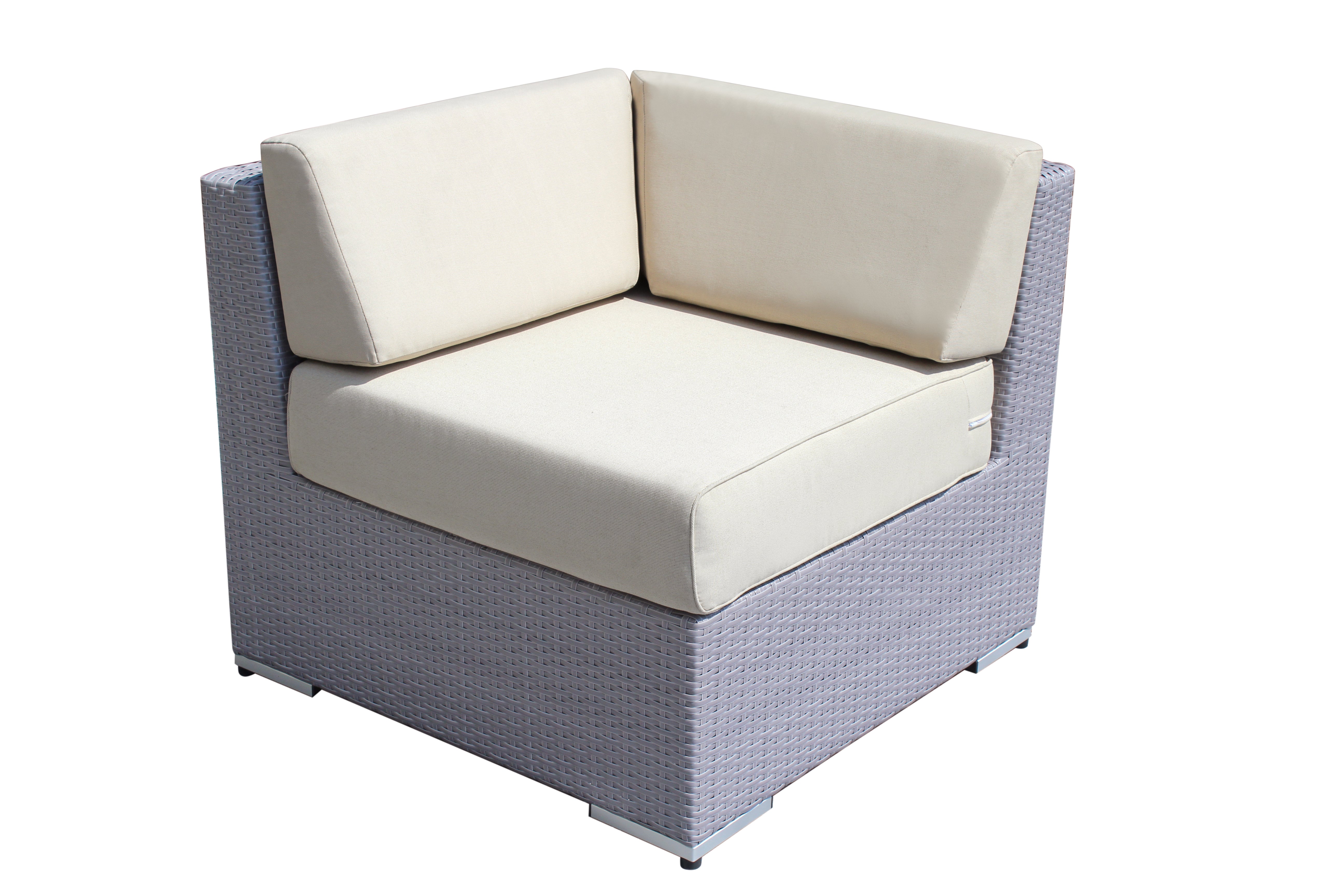 Fully Assembled RainShield Patio Furniture - Ohana Corner Chair