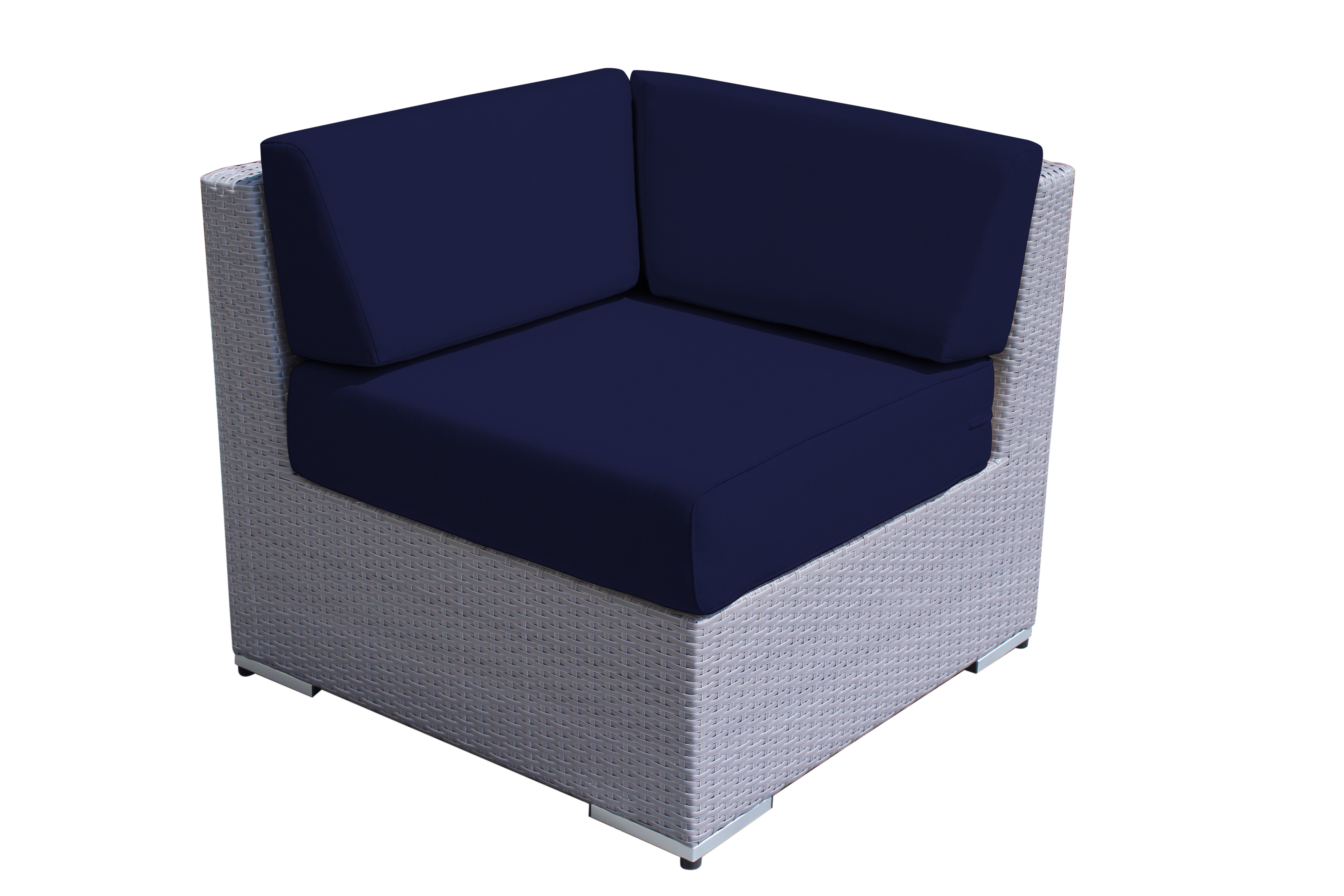 Fully Assembled RainShield Patio Furniture - Ohana Corner Chair