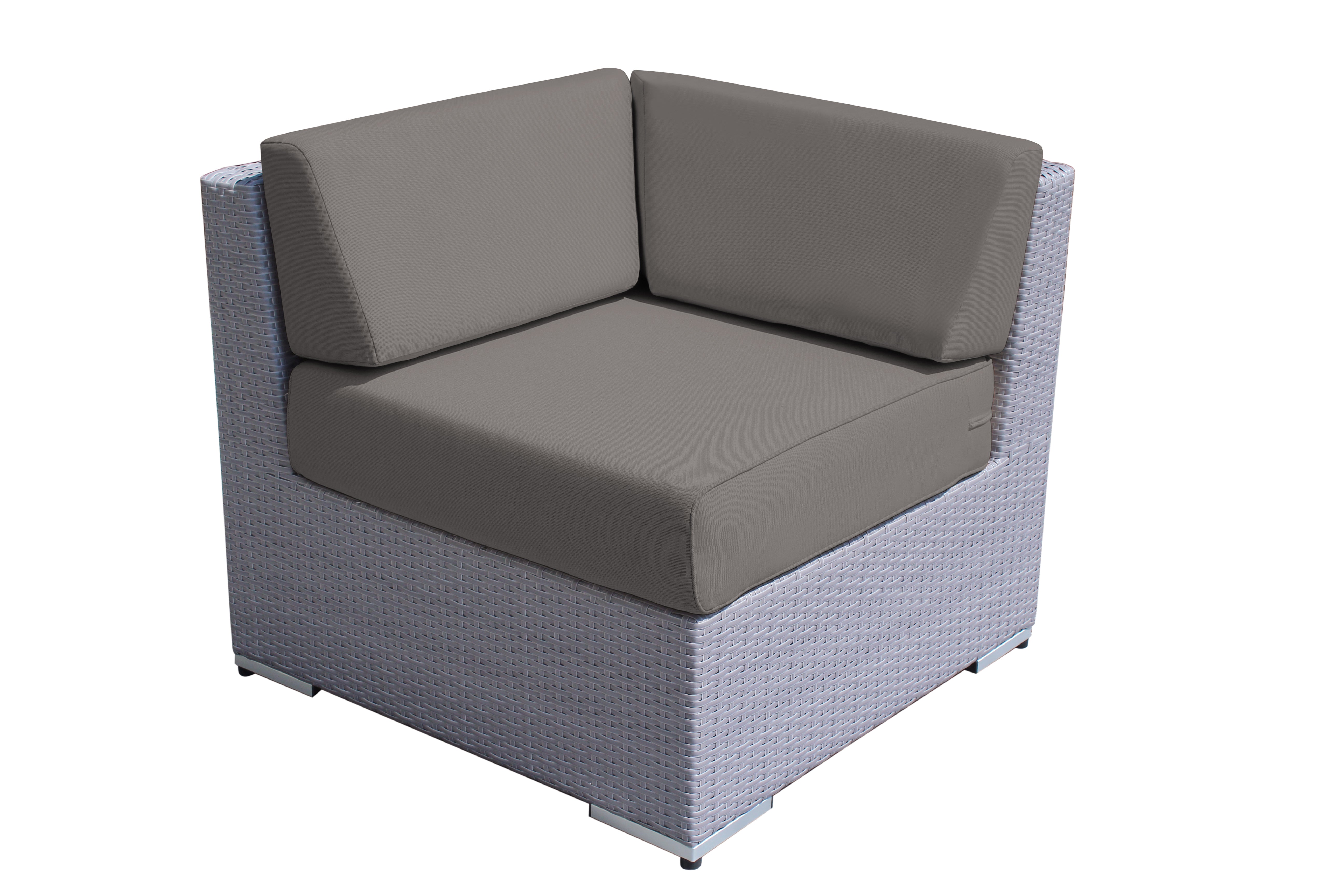 Fully Assembled RainShield Patio Furniture - Ohana Corner Chair
