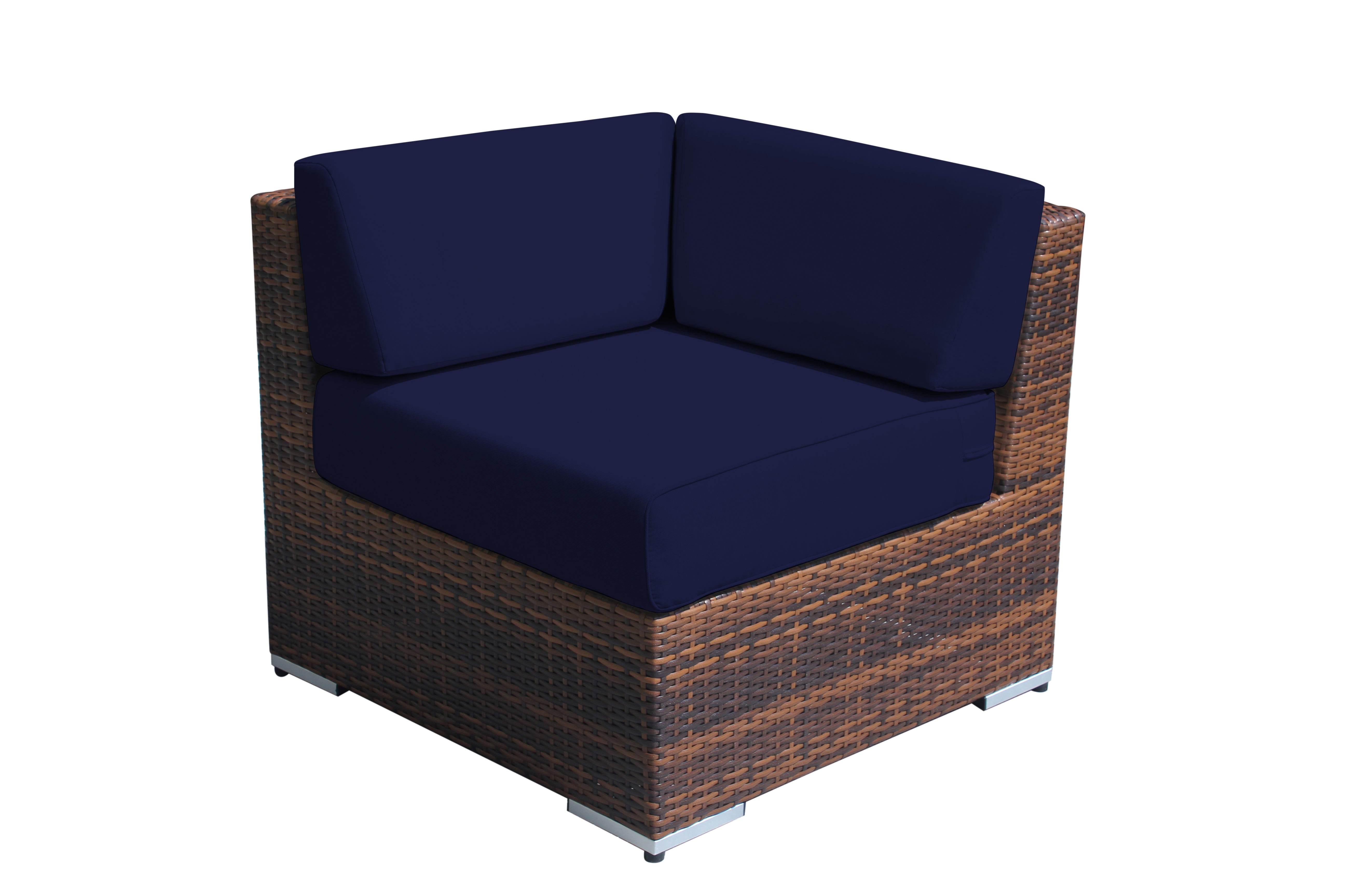 Fully Assembled RainShield Patio Furniture - Ohana Corner Chair