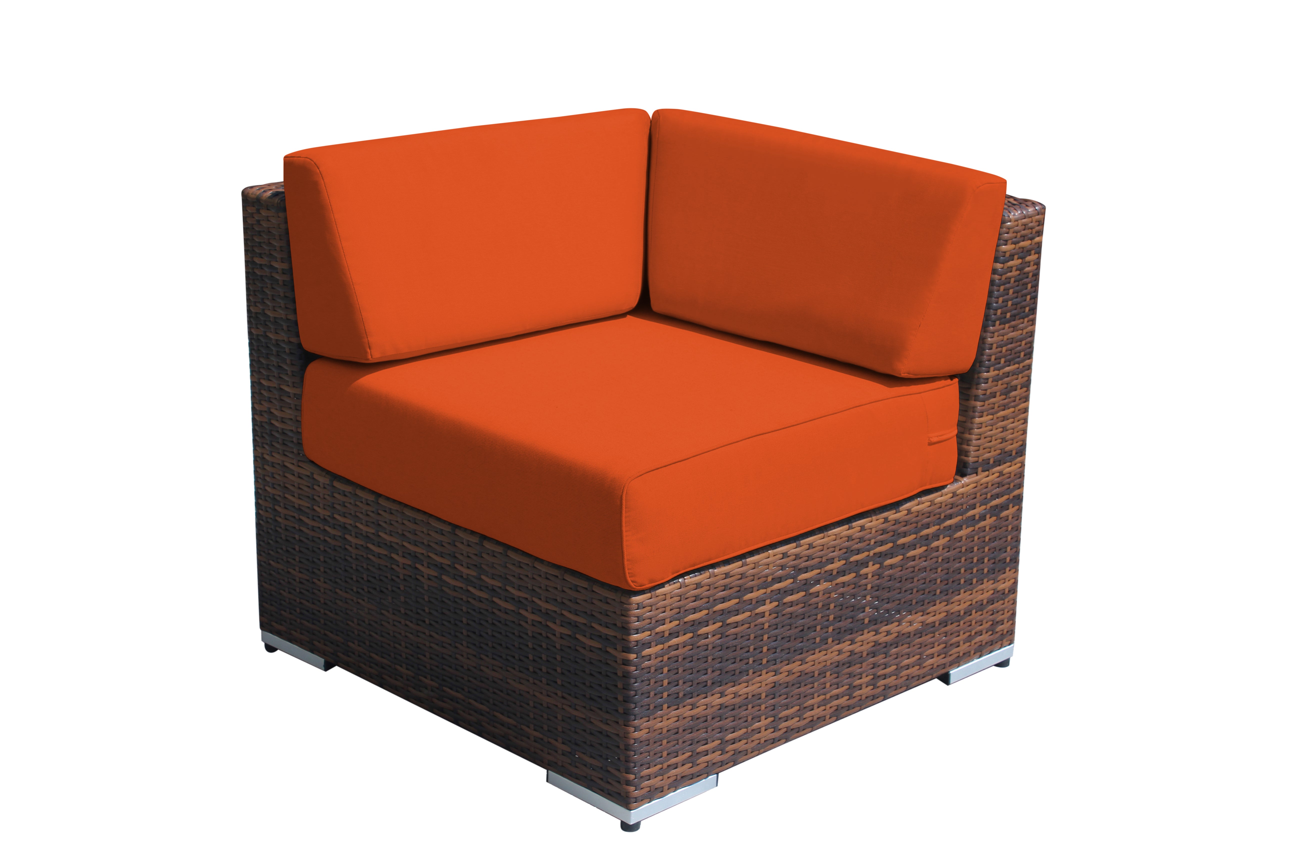 Fully Assembled RainShield Patio Furniture - Ohana Corner Chair