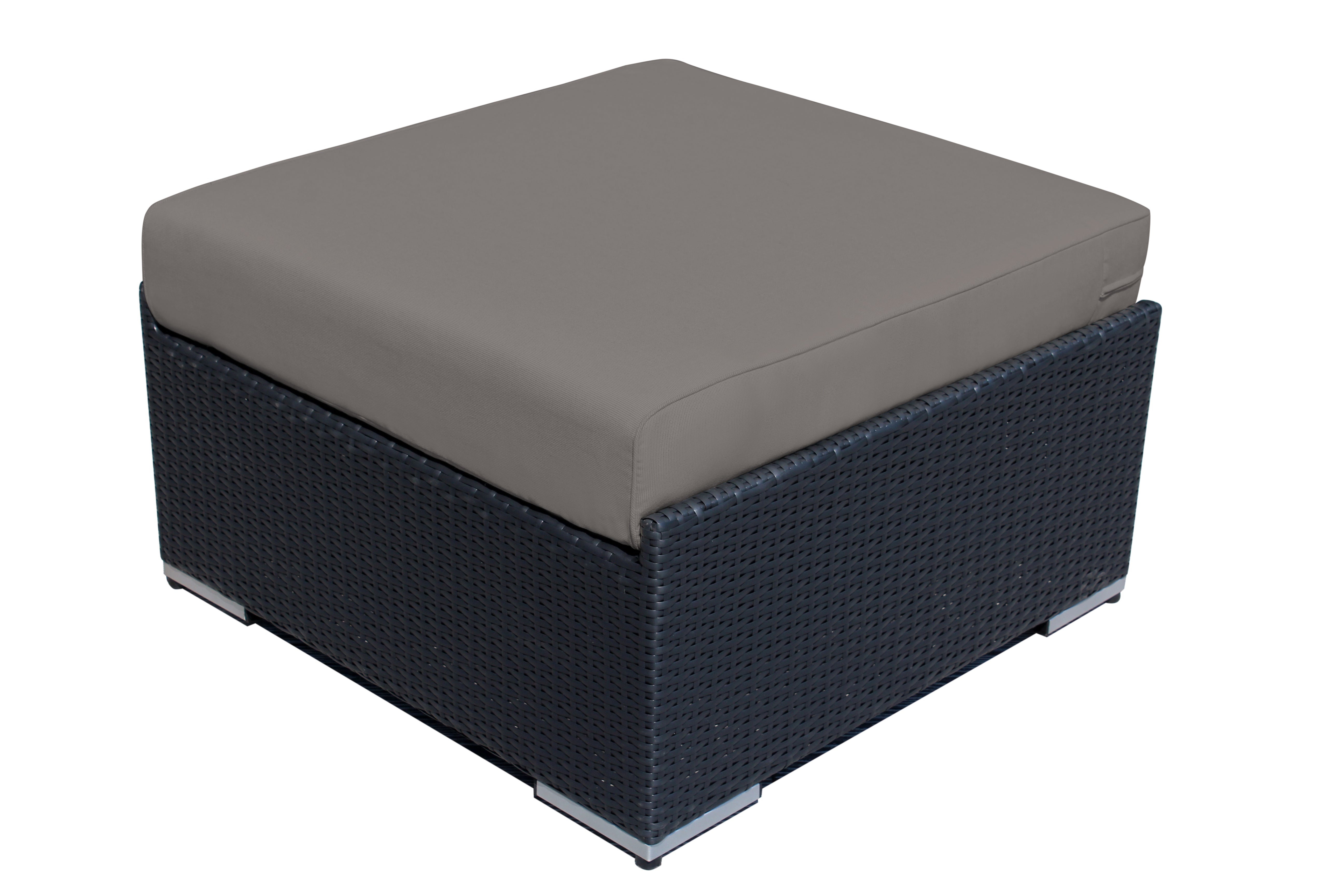 Fully Assembled RainShield Patio Furniture - Ohana Outdoor Ottoman