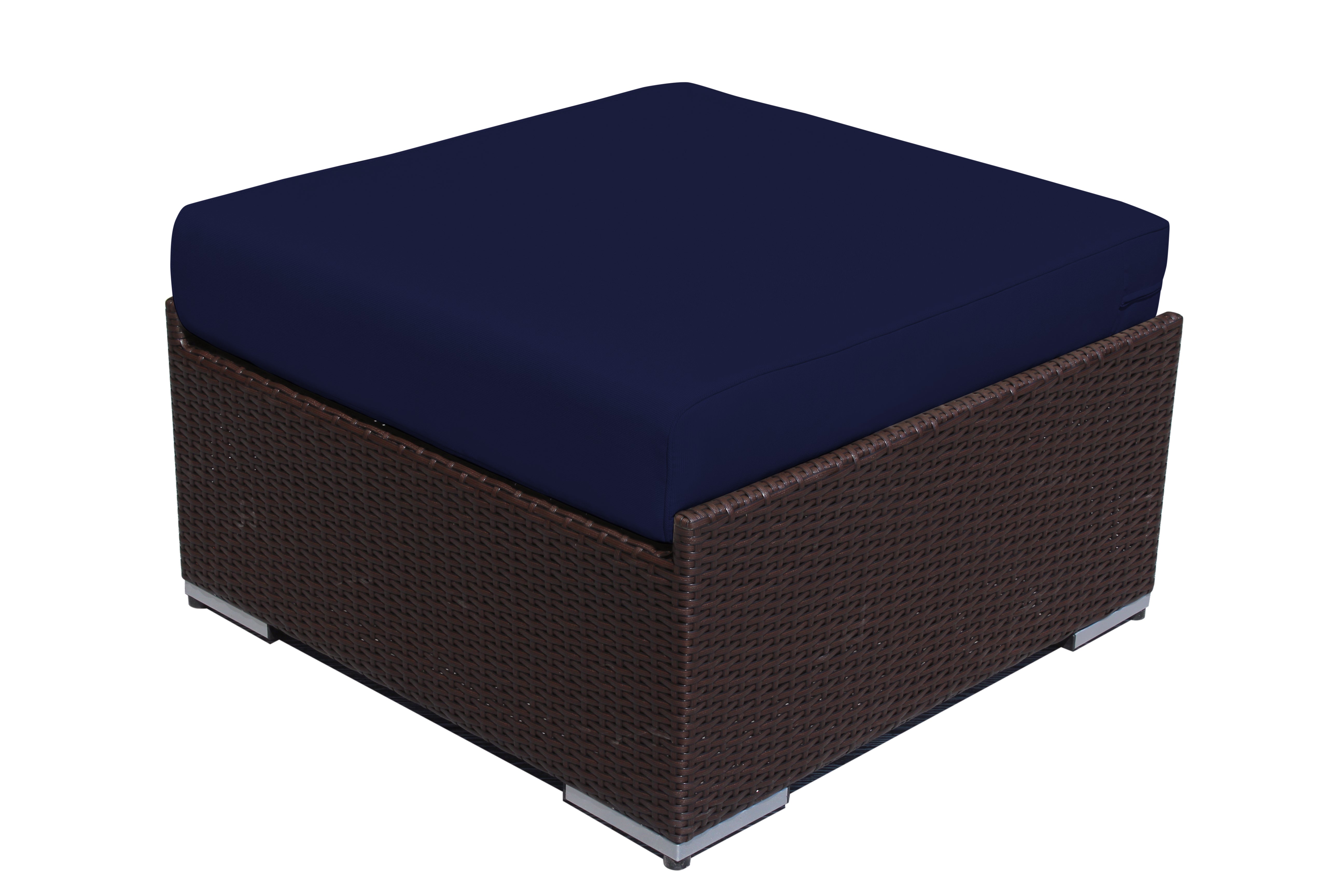 Fully Assembled RainShield Patio Furniture - Ohana Outdoor Ottoman