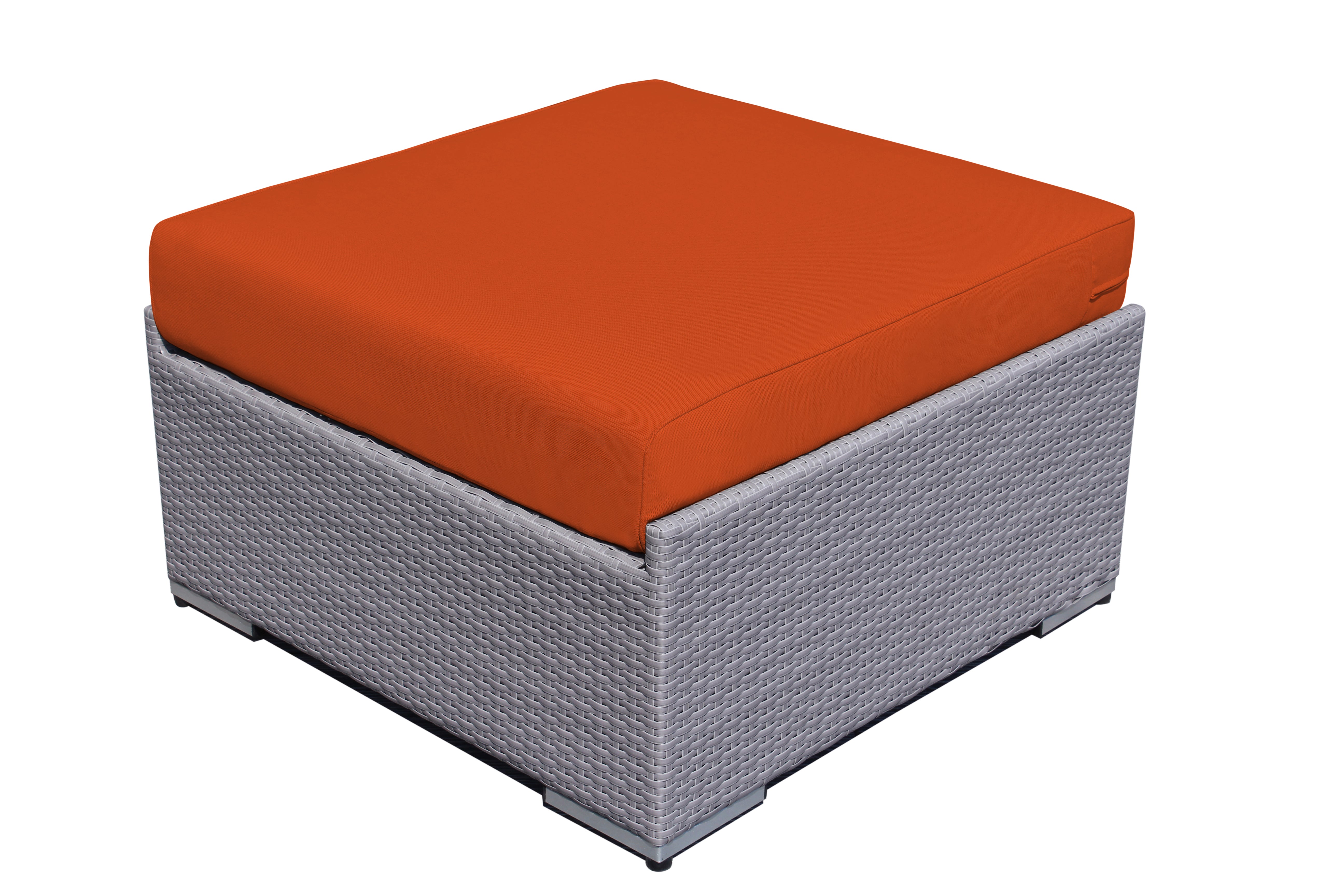 Fully Assembled RainShield Patio Furniture - Ohana Outdoor Ottoman