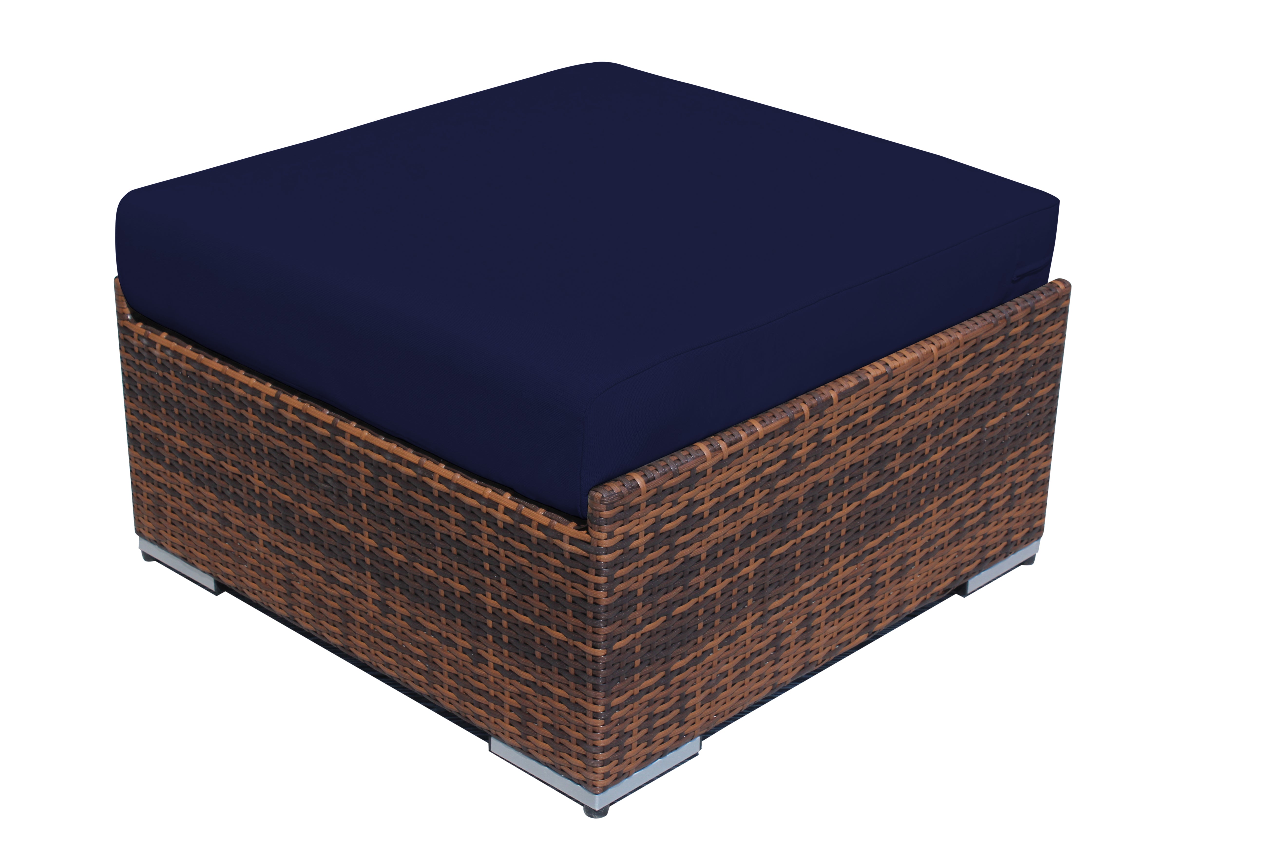 Fully Assembled RainShield Patio Furniture - Ohana Outdoor Ottoman